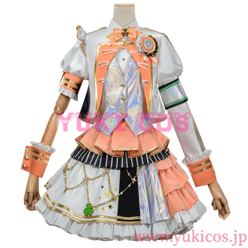 画像1: プロジェクトセカイ　プロセカ　花里みのり　五周年感謝祭　コスプレ衣装　送料無料 　新バージョン (1)