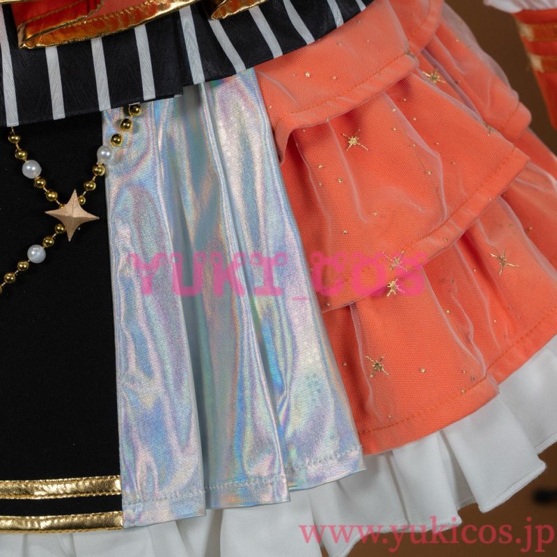 画像14: プロジェクトセカイ　プロセカ　花里みのり　五周年感謝祭　コスプレ衣装　送料無料 　新バージョン (14)