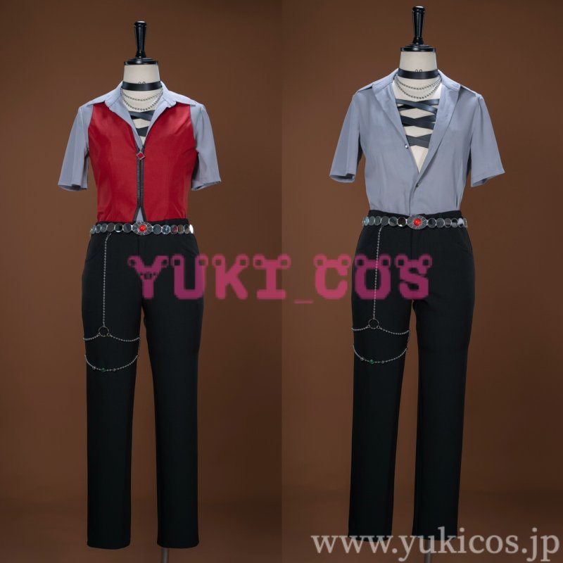 画像9: あんさんぶるスターズ！！　あんスタMusic　⁠クロススカウト・荒地の翅／Bullet　弾丸カウボーイ　日々樹渉　冷静カウボーイ　高峯翠　装填カウボーイ　椎名ニキ　コスプレ衣装　送料無料 (9)