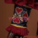画像10: ツイステッドワンダーランド　ツイステ　復刻 グロリアス・マスカレード　紅蓮の花と救いの鐘　Riddle　リドル　マスカレードドレス　コスプレ衣装　送料無料  (10)