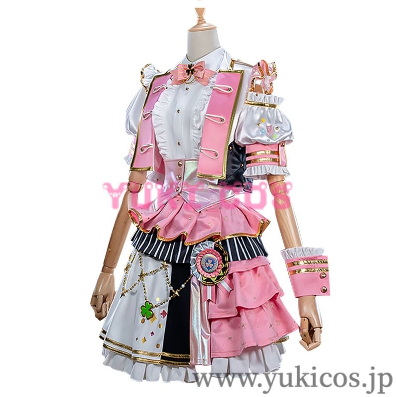 画像1: プロジェクトセカイ　プロセカ　桃井愛莉　五周年感謝祭　コスプレ衣装　送料無料　新バージョン (1)