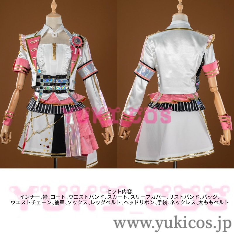 画像2: プロジェクトセカイ　プロセカ　小豆沢こはね　五周年感謝祭　コスプレ衣装　送料無料　新バージョン (2)