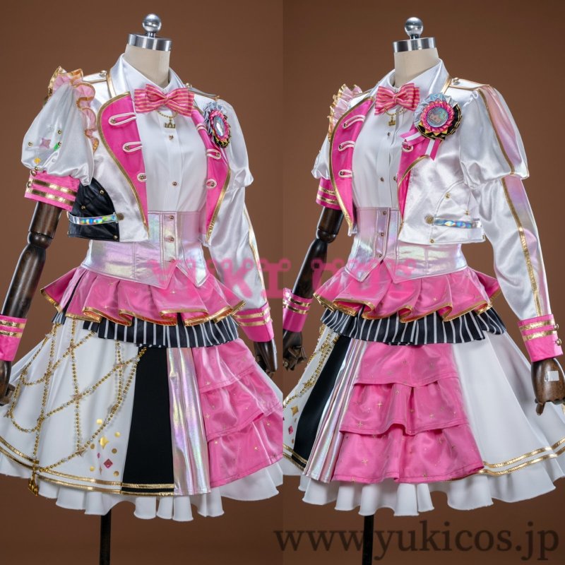 画像3: プロジェクトセカイ　プロセカ　鳳えむ　五周年感謝祭　コスプレ衣装　送料無料　新バージョン (3)