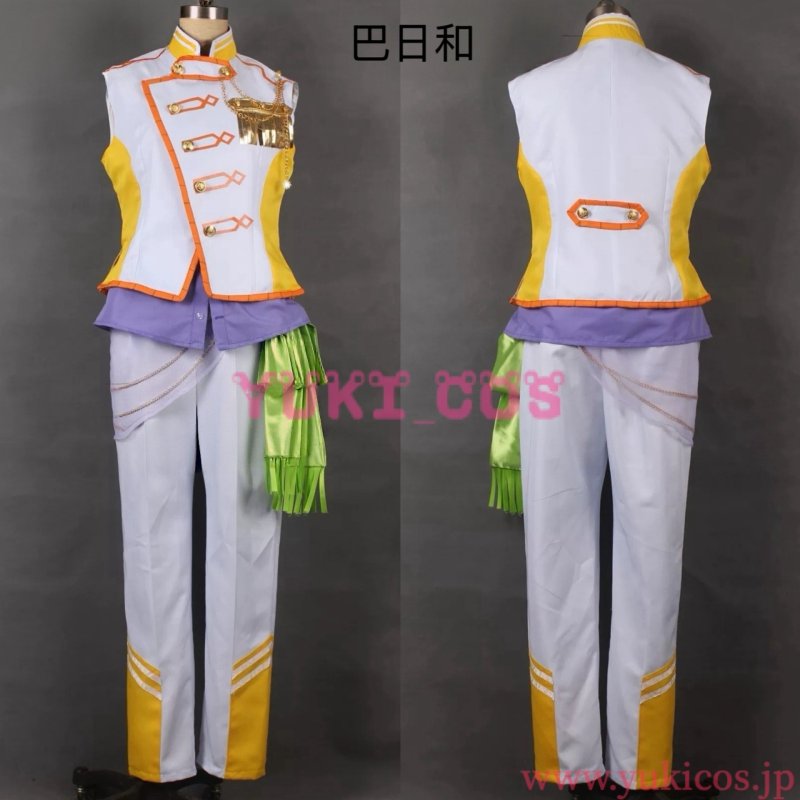 画像3: あんさんぶるスターズ！！　あんスタ　Eve サマーライブ衣装　巴日和　漣ジュン　コスプレ衣装　送料無料 (3)