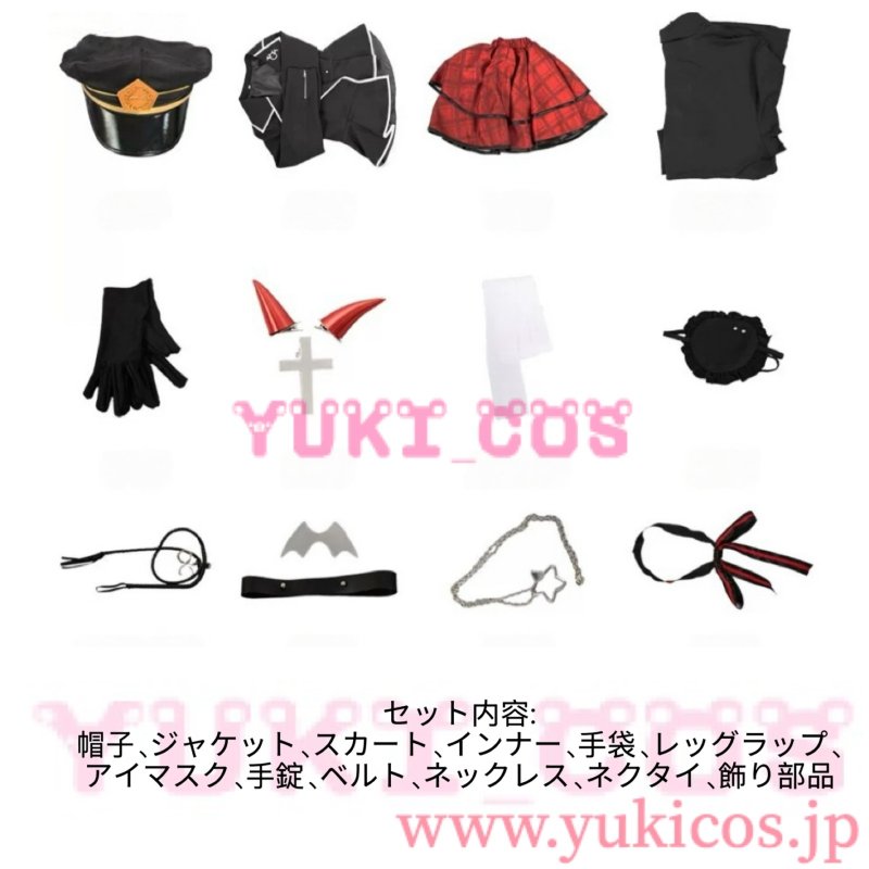 画像2: 勝利の女神：NIKKE × ZOZOTOWN in Autumn 2025　ギロチン　コスプレ衣装　送料無料 (2)