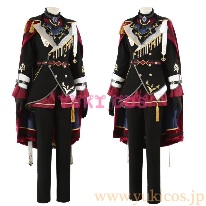 画像3: あんさんぶるスターズ！！　あんスタ　ESファン感謝祭　感謝祭◆仮面が覆うMASQUERADE NIGHT　朱桜司　月永レオ　朔間凛月　瀬名泉　鳴上嵐　コスプレ衣装　送料無料 (3)