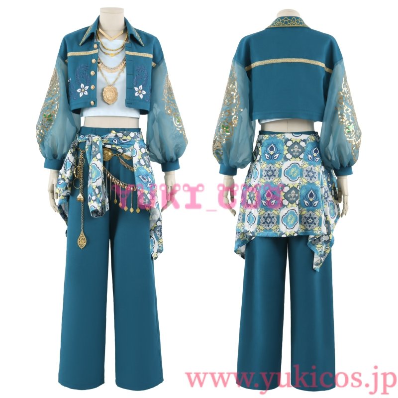 画像1: ツイステッドワンダーランド　ツイステ　Minajael Tealrajah　ミナジール・ティラージャ　コスプレ衣装　送料無料 (1)