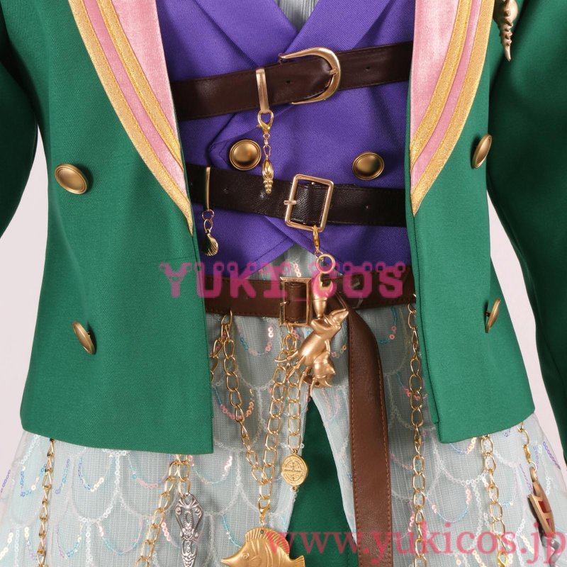 画像7: ツイステッドワンダーランド　ツイステ　マリナフィーネ寮　Rielle Corallia　リエル·コラリア　コスプレ衣装　送料無料　 (7)