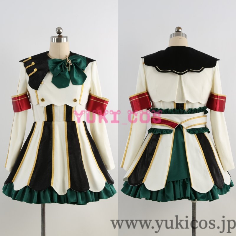 画像5: ウマ娘 プリティーダービー　ウマ娘 　Marche Lorraine　マルシュロレーヌ　マルちゃん　勝負服　コスプレ衣装　送料無料　新バージョン (5)