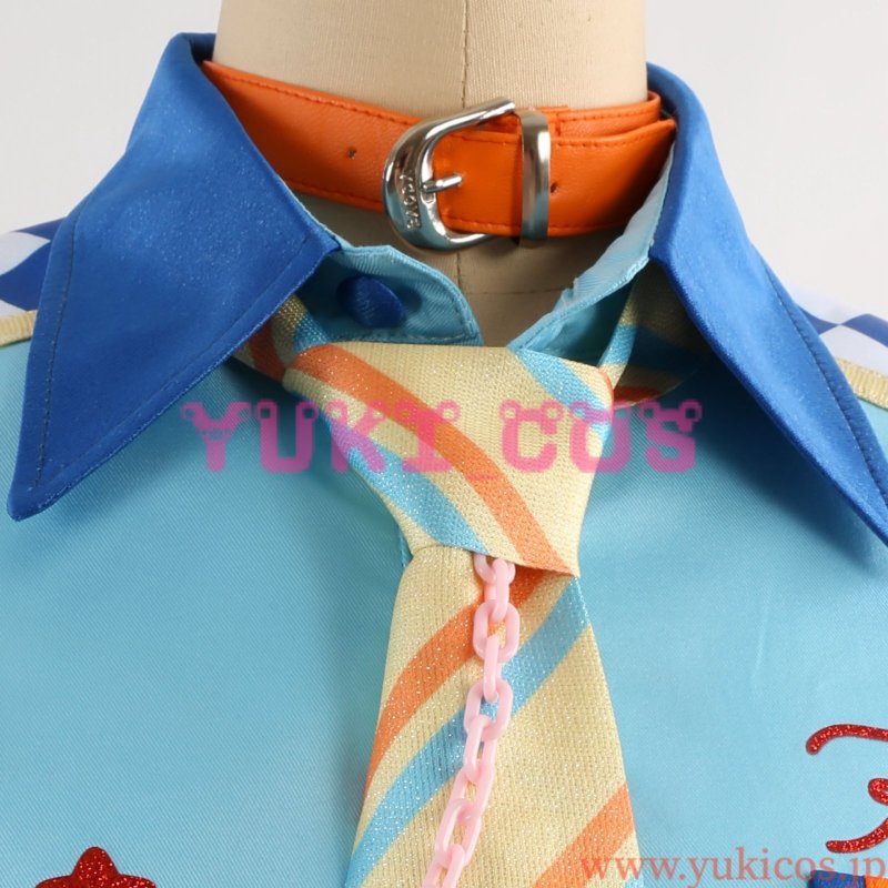 画像4: あんさんぶるスターズ！！　あんスタ　クマクマレスQ　仁兎なずな　月永レオ　姫宮桃李　遊木真　カンナ　コスプレ衣装　送料無料 (4)