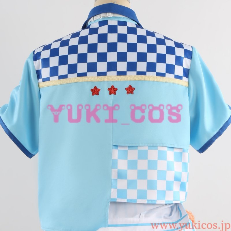 画像9: あんさんぶるスターズ！！　あんスタ　クマクマレスQ　仁兎なずな　月永レオ　姫宮桃李　遊木真　カンナ　コスプレ衣装　送料無料 (9)