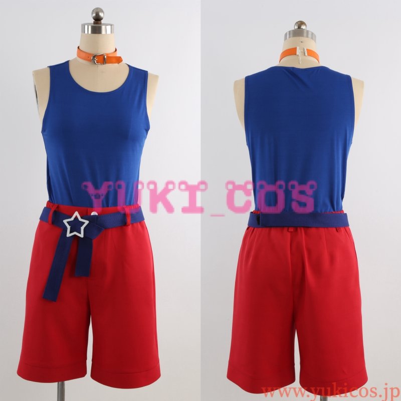 画像13: あんさんぶるスターズ！！　あんスタ　クマクマレスQ　仁兎なずな　月永レオ　姫宮桃李　遊木真　カンナ　コスプレ衣装　送料無料 (13)