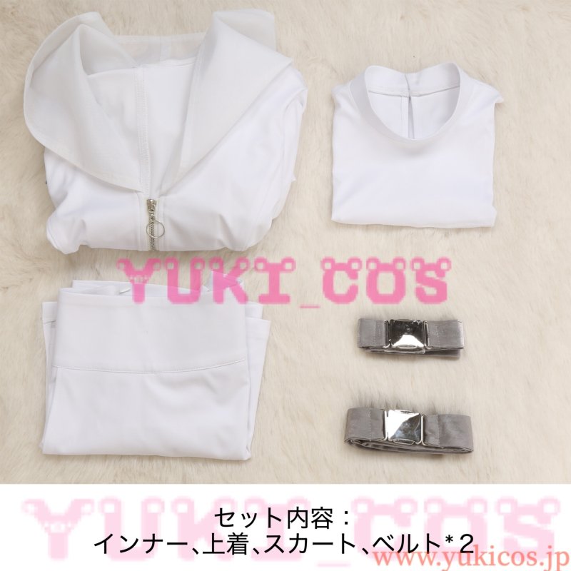 画像2: プロジェクトセカイ カラフルステージ！feat. 初音ミク　プロセカ　Competitive fire！　アクセラレイト　Vivid BAD SQUAD×巡音ルカ　白石杏　コスプレ衣装　送料無料 (2)