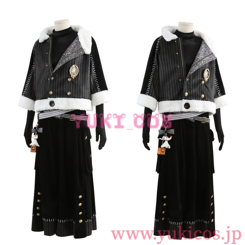 画像3: ツイステッドワンダーランド　ツイステ　Lost in the Book Lost in the Book　初めてのクリスマス　シルバー　コスプレ衣装　送料無料 (3)