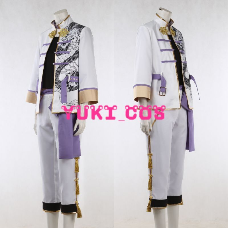 画像2: あんさんぶるスターズ! あんスタ　銀幕死闘の／桃源郷偶像拳　天祥院英智　日々樹渉　氷鷹北斗　コスプレ衣装　送料無料 (2)