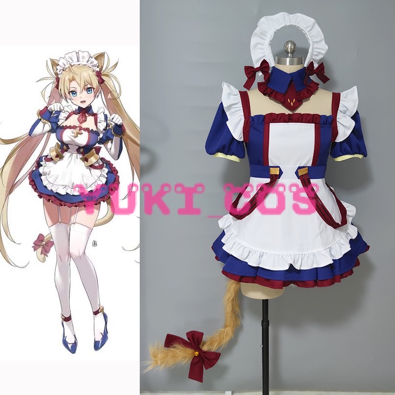 春先取りの Fate/Grand メイド服 コスプレ衣装 ブラダマンテ FGO Order