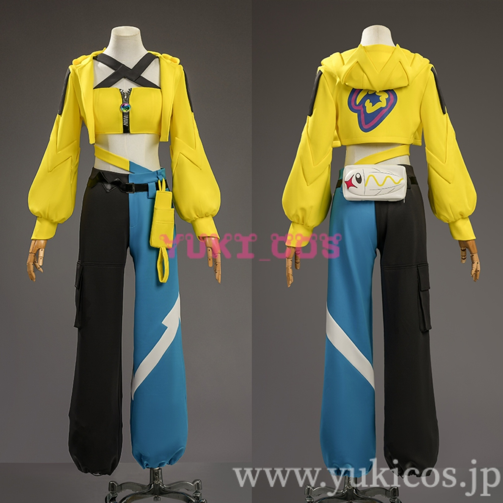 コスプレ ポケモンZA カナリィ 衣装 新品未使用 (即日発送可能) Pokémon LEGENDS Z-A（ポケモンレジェンズゼットエー）カナリィ Canari