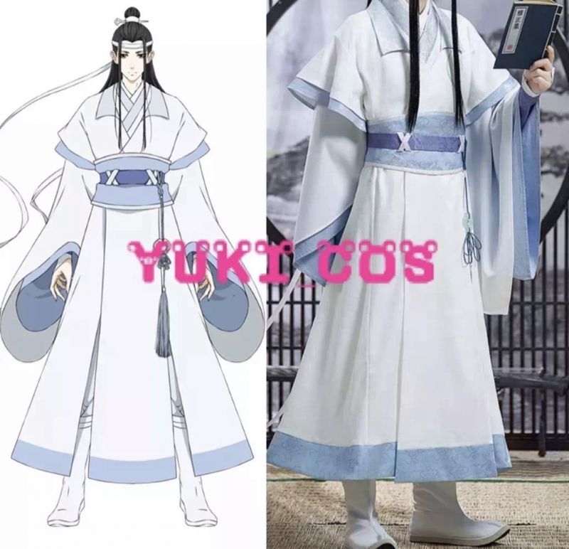 C233魔道祖師 藍忘机 成年 公式 コスプレ服-